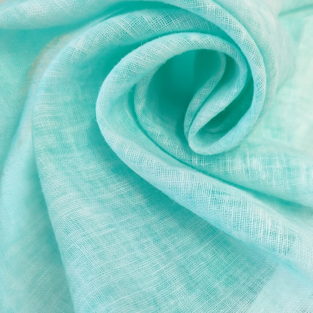 45% Cotton Blended Fabric Fry The Color for Shirt and Skirt Linen Cotton Cloth Fabric Unique 55% Linen Tulle Fabric 500 Meter