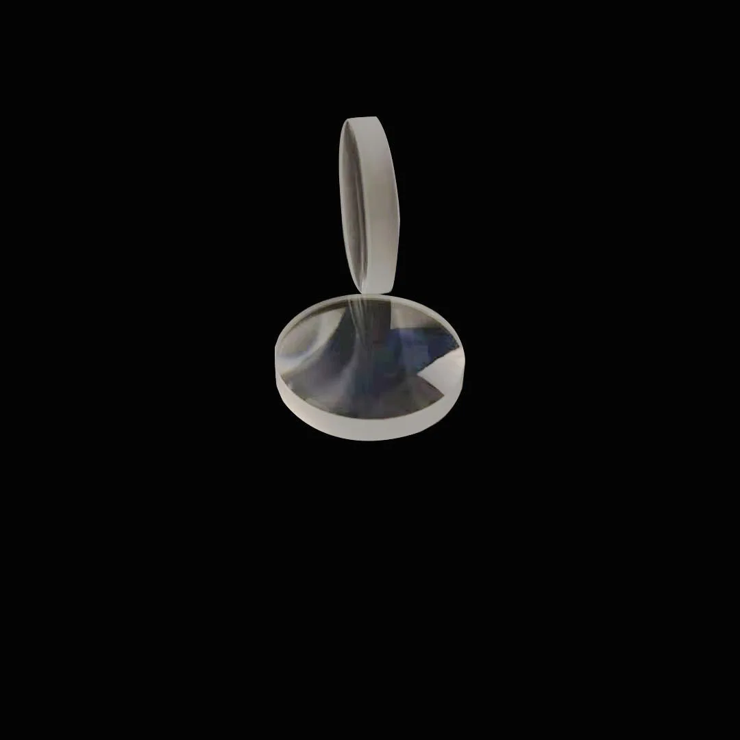 Customized durable lens small size optical plano convex lens for projector