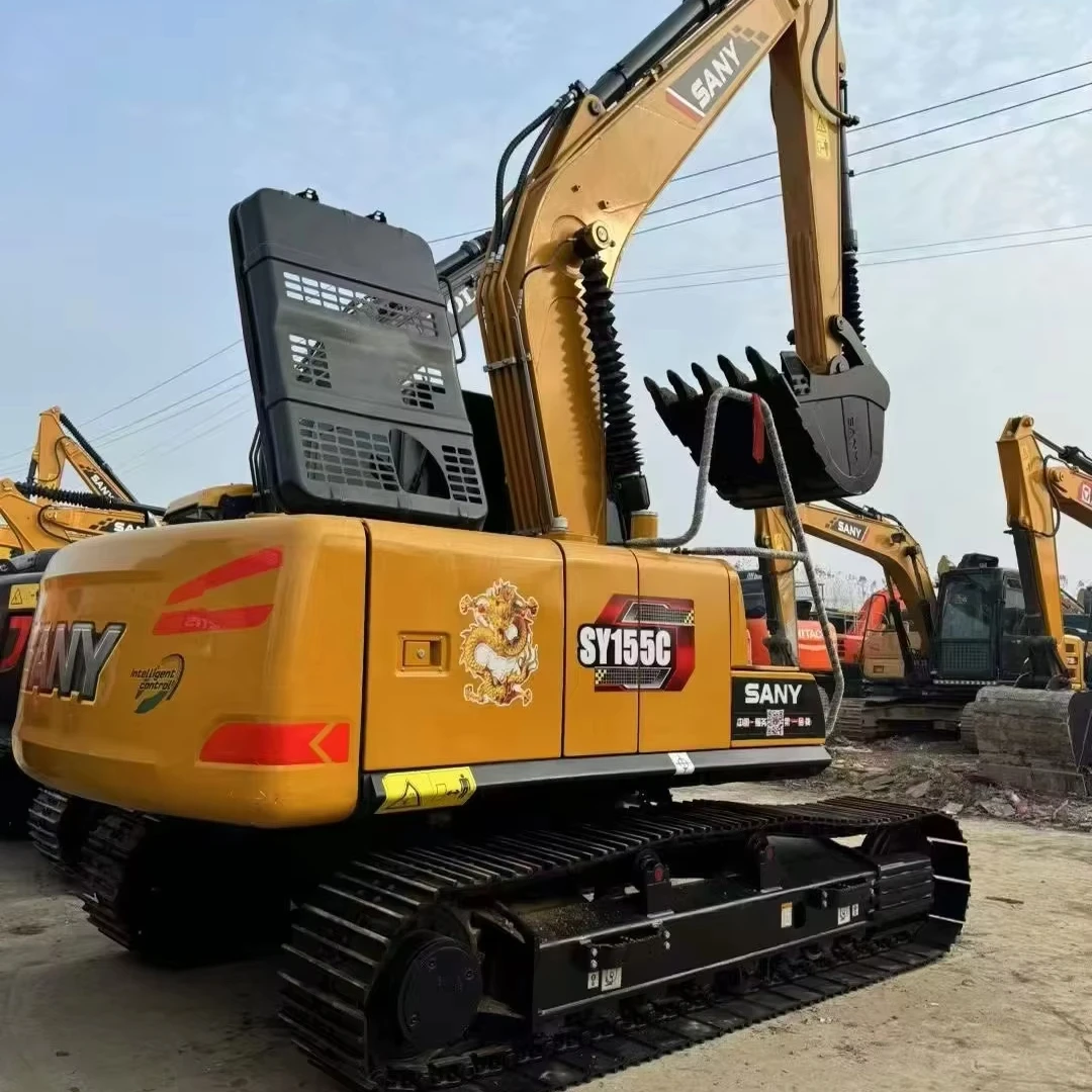 15ton Sany экскаватор SANY SY155C подержанный 155 в наличии