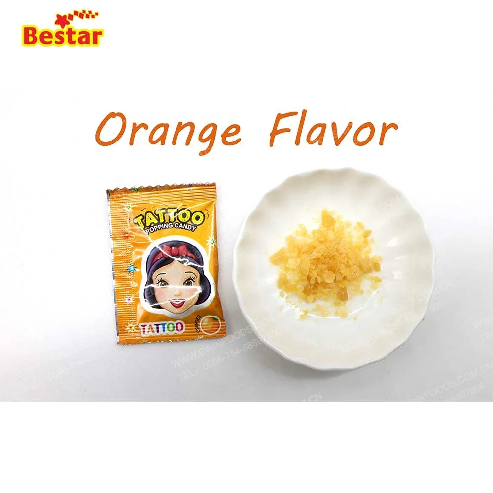Оптовая продажа, конфеты с татуировкой, встряхивающие фрукты, смешивающие ароматизаторы, скальные конфеты