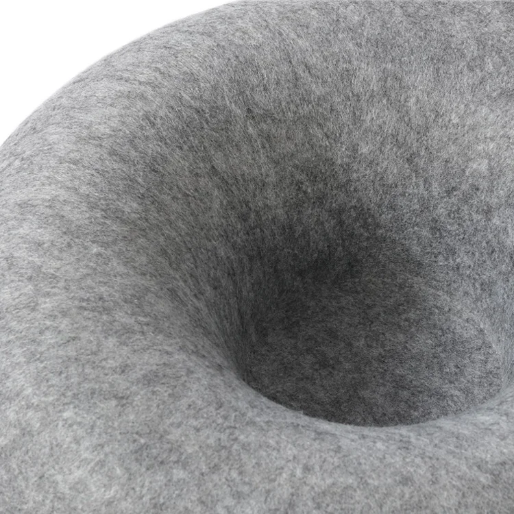 Wholesale good quality polyester thermoforming cat bed customized color size PET felt pet house for home