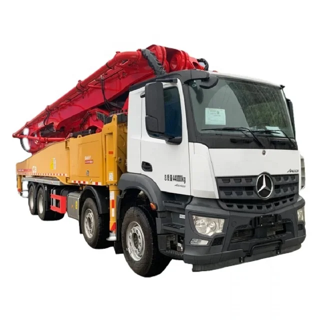 Высококачественный Подержанный бетононасос грузовик SANY 560C-8 560C-10 56m Putzmeister 38m