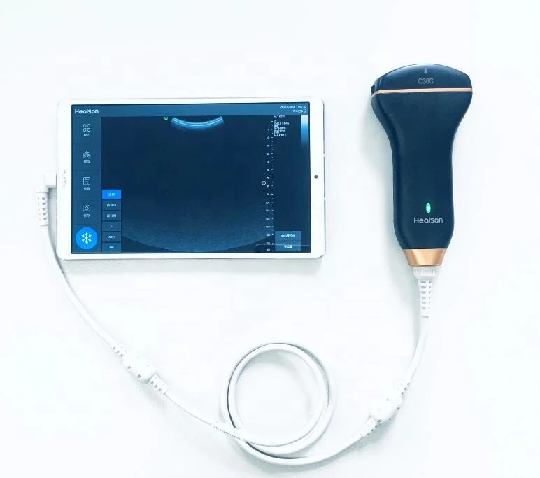  Healson C30C выпуклая Самая Дешевая портативная ультразвуковая USB-машина для смартфона