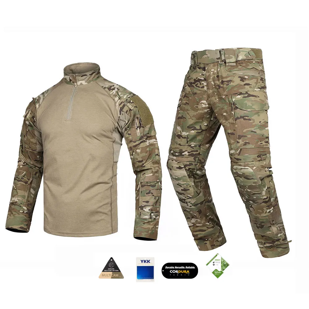 Emersongear камуфляжная одежда Тактический Костюм Униформа вездеходная Боевая форма для многоярусной