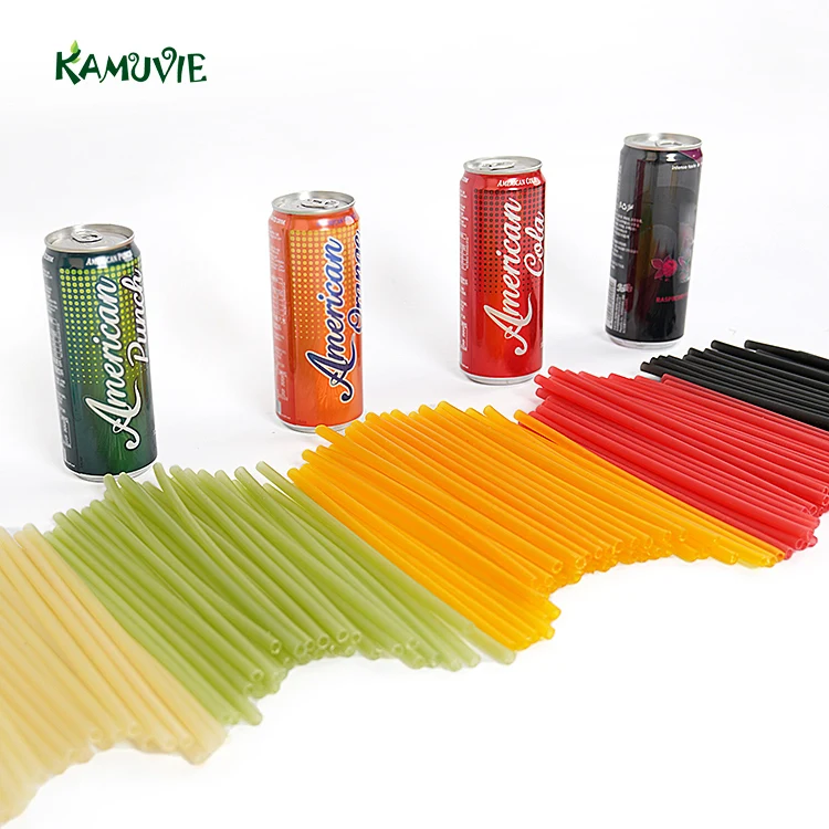 
Kamuvie, класс А, на заказ, съедобная соломинка для макаронных изделий, рисовая соломинка для питья 