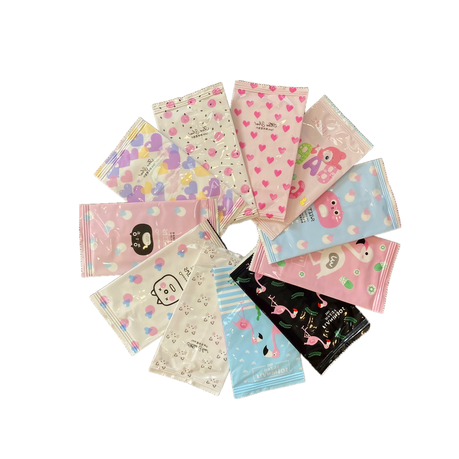 OEM High Quality Single Package Wet Napkins Restaurant Wipes For Restaurant