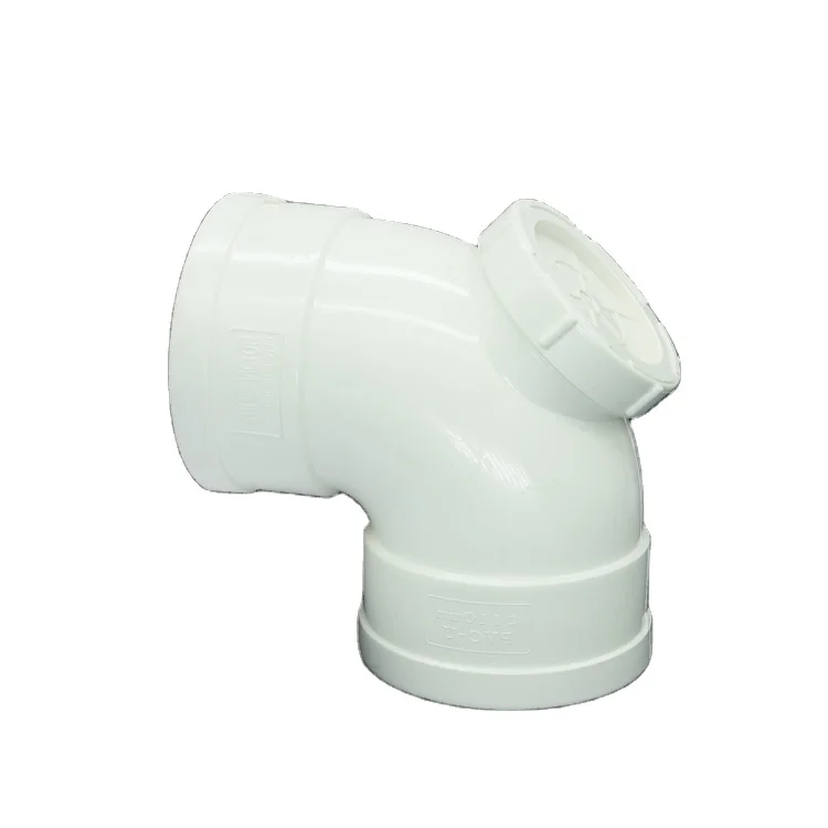 
factory wholesale cheap price plumping with 45 bend PVC elbow for pipe joint 