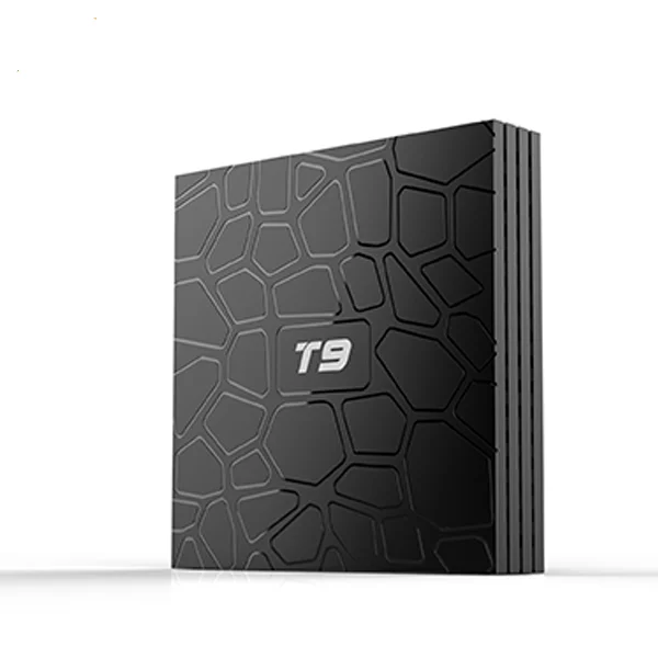 Android 9,0 4K Android Amlogic RK3318 2 + 16 ГБ/4 + 32 ГБ/4 + 64 Гб ТВ-приставка T9 ТВ-приставка с поддержкой 3D/4K медиаплеер
