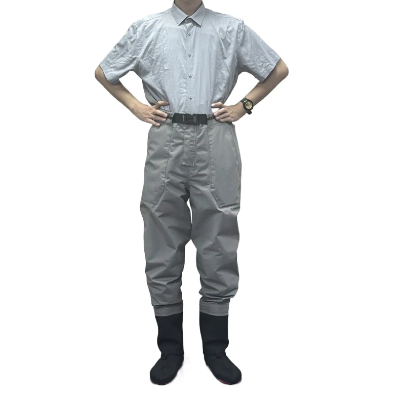 OEM rain pants for fisherman wader waterproof bibs nylon neoprene lightweight half waders hunting fishing