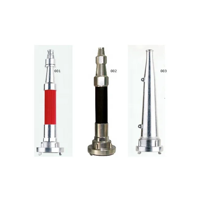 German aluminium or with plastic storz fire nozzle water branch pipe type nozzle