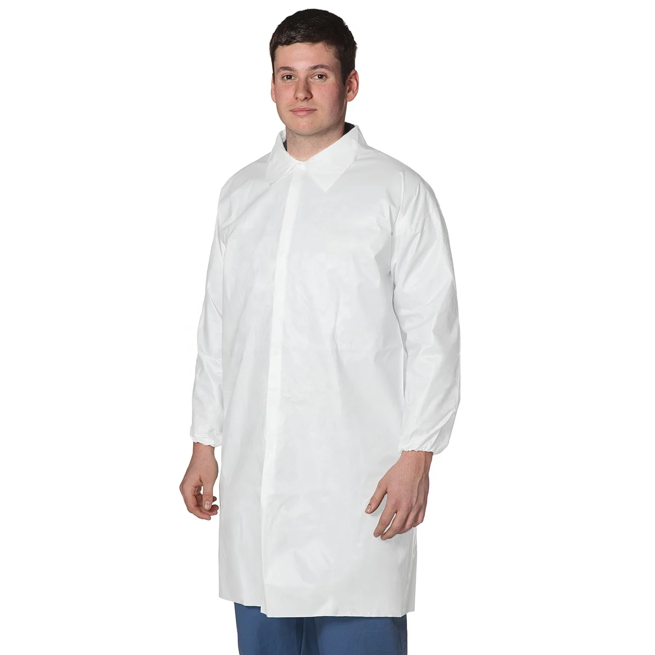 Disposable Lab Coat Performance CE And ISO
