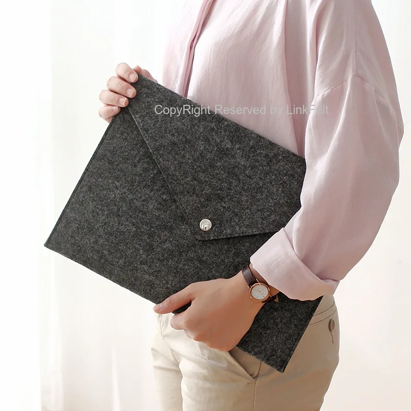 Office Supply Customized Laptop Sleeve Felt A4 File Folder /Document