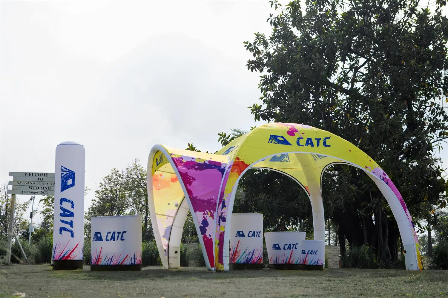 Custom High Quality Portable Different Size Airtight Canopy Outdoor Inflatable Event Tent