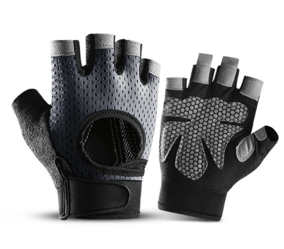 2024 XD weightlifting outdoor running cycling thin fitness gloves Running non-slip breathable mesh cloth cycling gloves