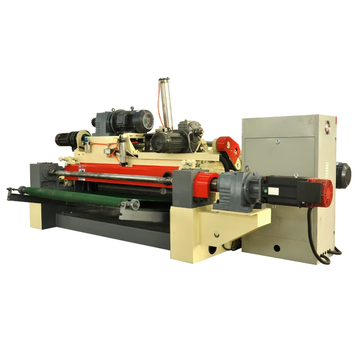 wood veneer peeling machine production line