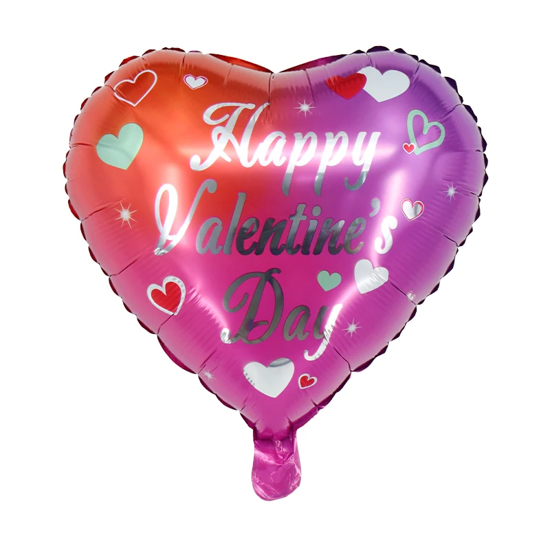 18 inch Happy Valentines Day te amo heart  Foil Balloons Globos Dia de San Valentin For I Love You Wedding Party Decoration