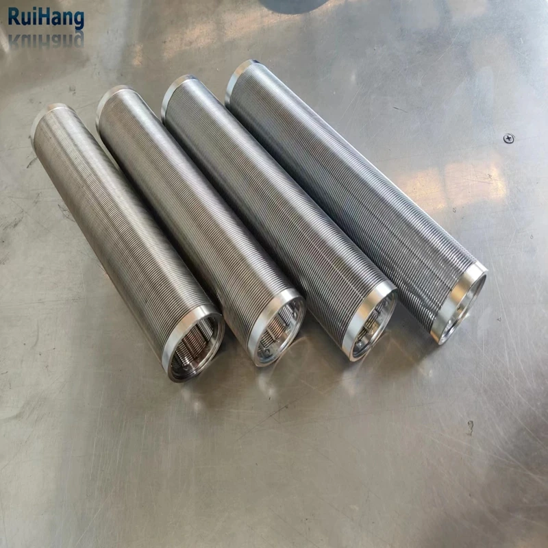 Factory direct sale johnson cylindrical candle filter wedge wire screen tubes