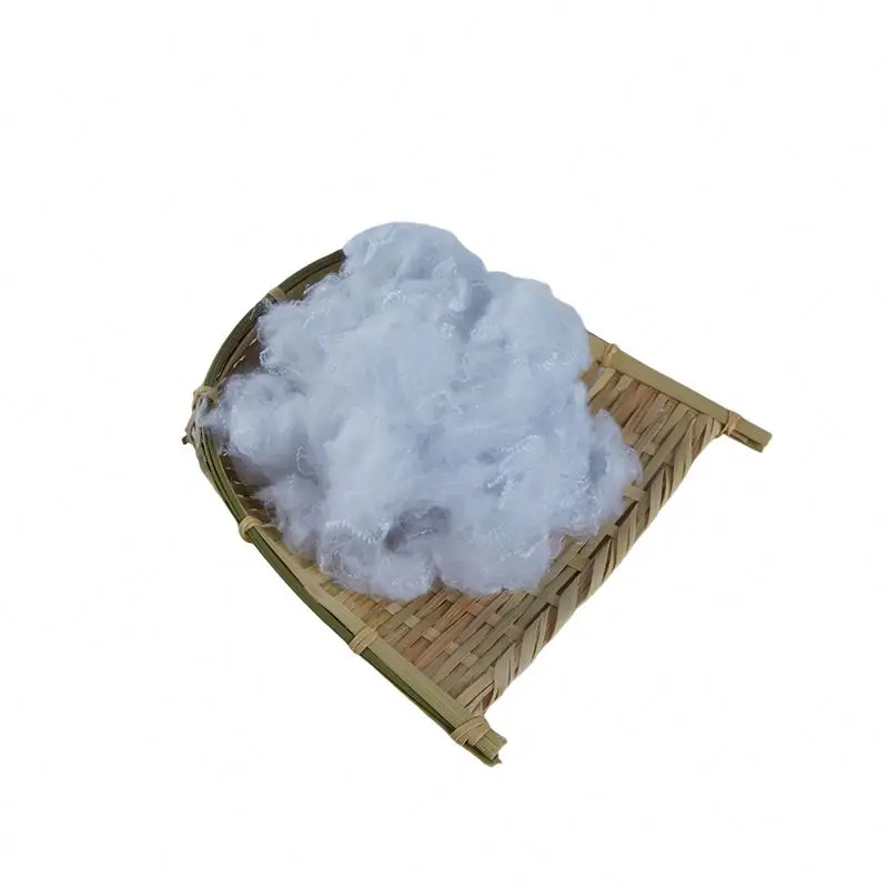 High Quality Raw White Virgin Polyester Stable Fiber With Best Price