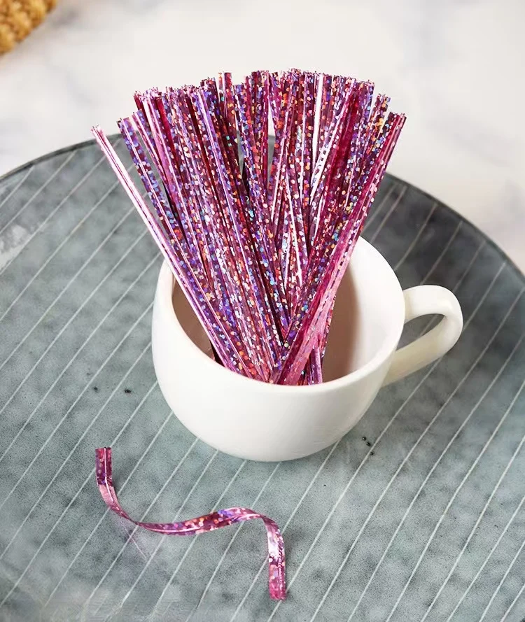 High Quality Colorful Stainless Steel Wire Twist Tie for Package and Christmas Gifts