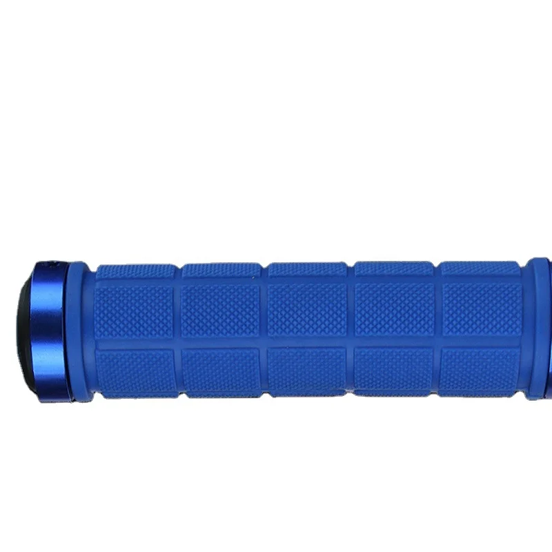 Bicycle Handlebar Grips Rubber Anti-slip Bike Handlebar Grips  MTB Bike Handlebar Grip Lock On Bike Handle End Cover