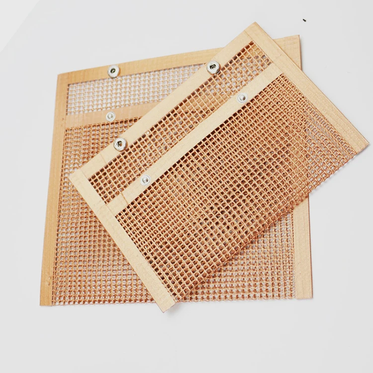 Reusable BBQ Grilling Bags non stick PTFE Mesh indoor outdoor bbq mesh  bag