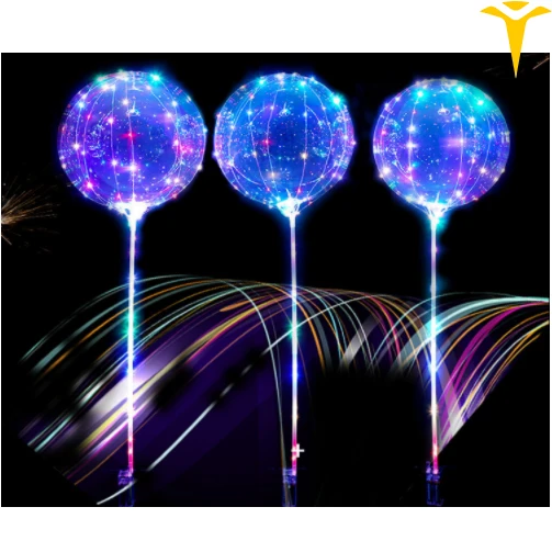 Display  Bobo Balloon Wholesale Led Light Up Balloons