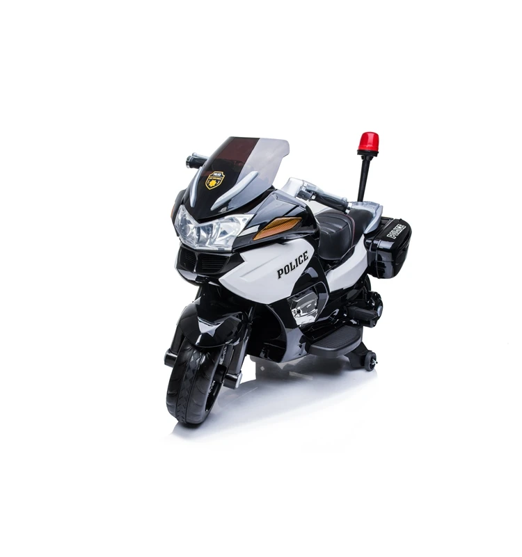 Fashion 12v Battery  Baby Motorbike police Motorcycle Bike Cool Electric Tricycle