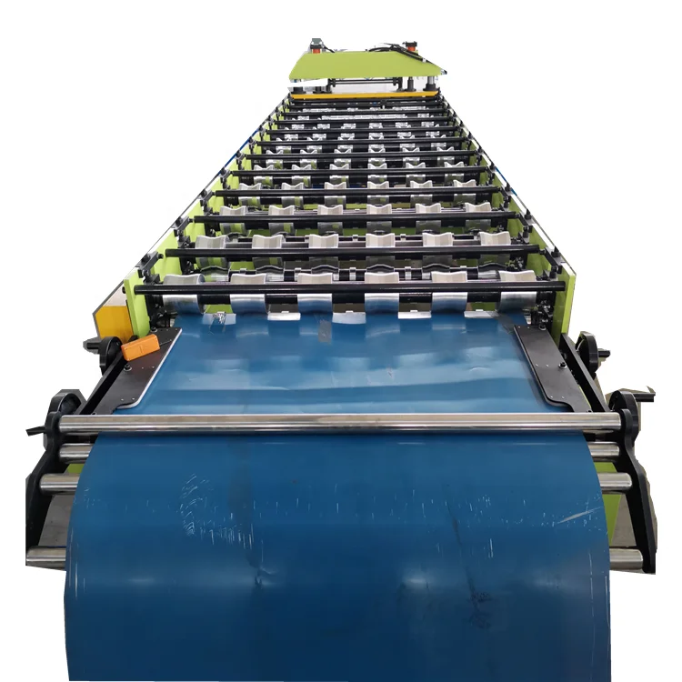 Columbia trapezoid roofing sheet tile making machinery roof metal machine