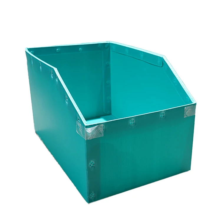 Customized design Hollow PP Corrugated Box Plastic Boxes for Storage Packaging Durable PP Hollow Sheet Folded Boxes