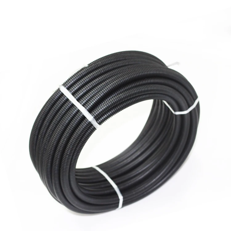 Large-diameter plastic threading corrugate tube PE/PP/PA nylon flame-retardant hose cable wire protection tube