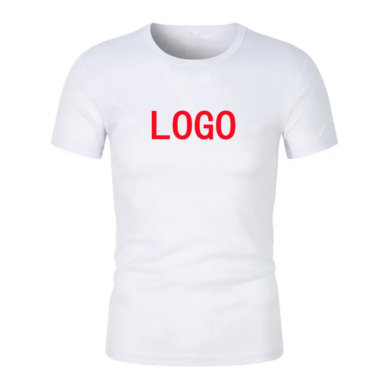 2023 promotional cheap short sleeve printed white polyester man election t-shirt plain blank election campaign white t shirt