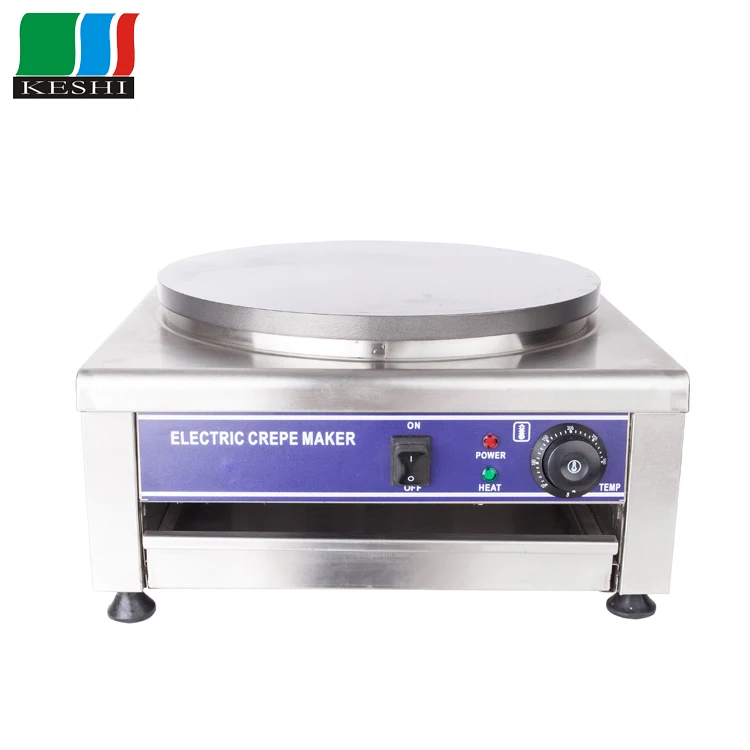 Single Plate Electric Crepe Machine Commercial Gas Crepe Maker