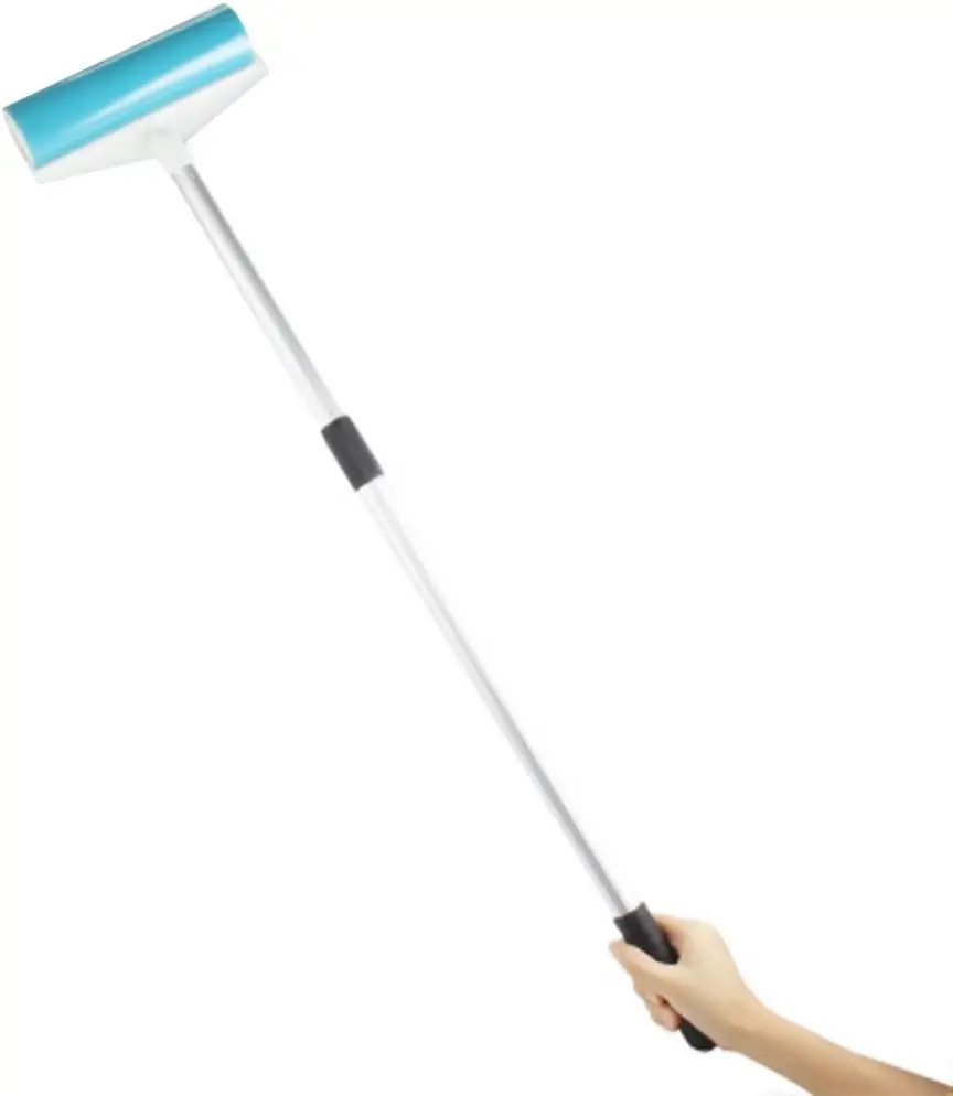 Wholesale Personalized 3Pcs Reusable Sticky Lint Roller Set Plastic Washable Pet Hair Roller Sticky Lint Roller