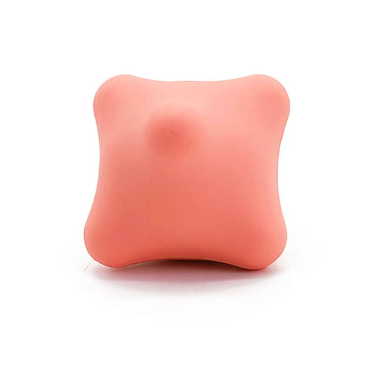 
Cheapest Finger Exercise Hand Grip Ball Silicone Massage Rubber Stress Ball Egg Shape Muscle Relief Silicone Ball 