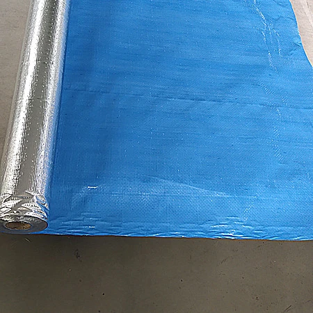 Aluminium reflective roofing membrane/Aluminum foil coated pp spunbond nonwoven/1.2m heat insulation roll