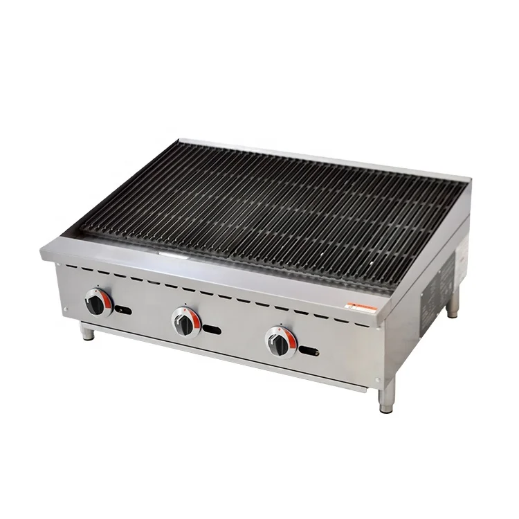 Widely Used Gas Barbecue Grill Bbq Stainless Commercial Charbroiler Wholesale Price