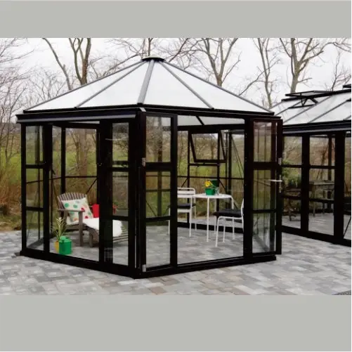 CAYOE Four Season Veranda Sunroom Tempered Glass Construction Veranda 4 Seasons Custom Made Modern Aluminum Alloy Material Villa
