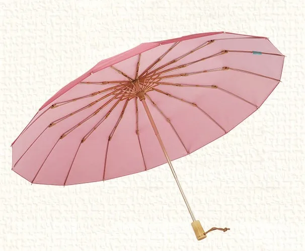 Custom with wooden handle umbrella designed umbrella fancy japanese korea umbrella