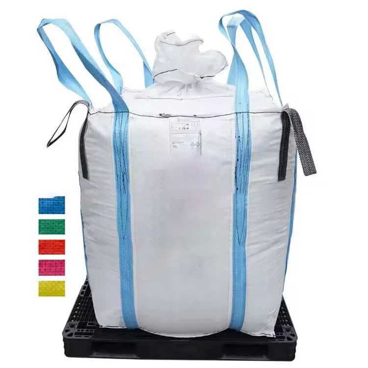 bulk cargo polypropylene leak proof filling fibc wheat big bag 1.5 ton 1000kg for tin concentrate ore powder Jumbo bag