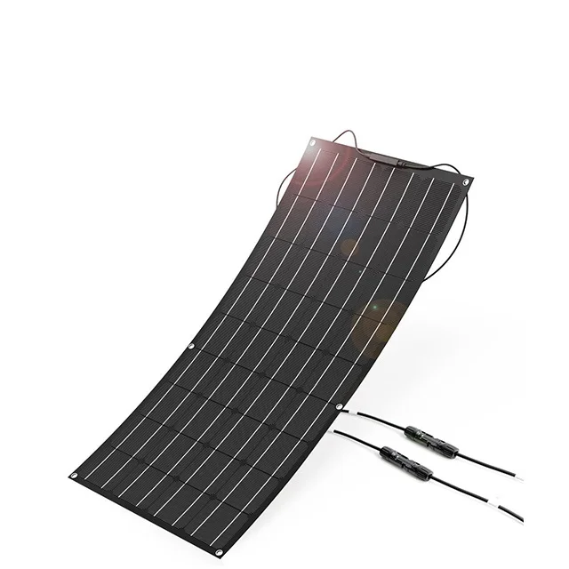 Mono 156x156 Boat RV Flexible 300W 275W 260W 250W Solar Panels Flexible 250 Watt Solar Panel ETFE