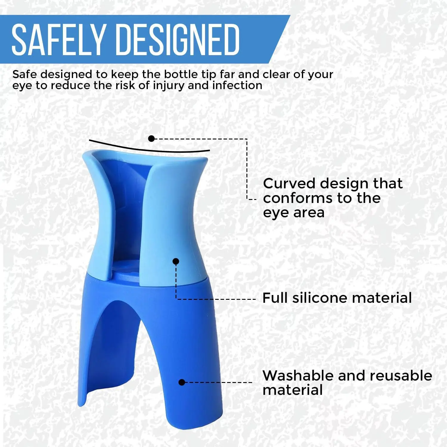 Eye Drop Guide Practical Made Easy Portable Aid Help Applicator Drop Bottle HolderErgonomic Eyedrop Assistant  Eye dropper