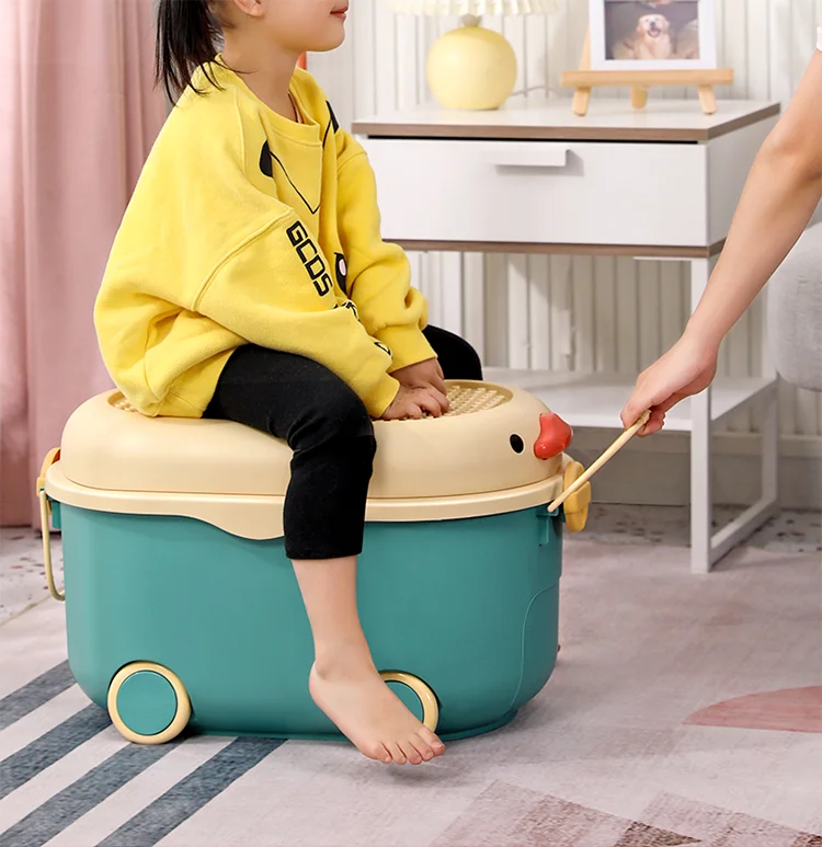 XingYou decoration storage box blue large storage boxes toy storage organizer