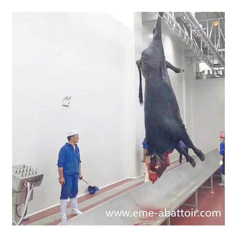 Easy Operate Cow Goat Abattoir Machine Meat Convey Rail Cattle Slaughtering Equipment