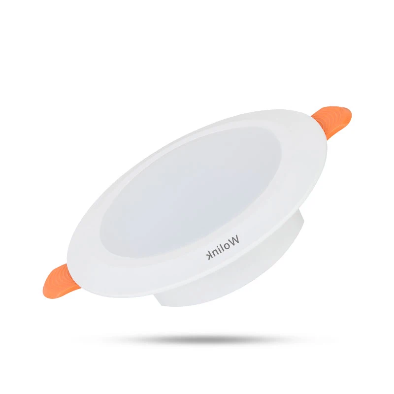 High brightness household lighting easy installation round recessed scoop led downlight led 7W 9W downlight