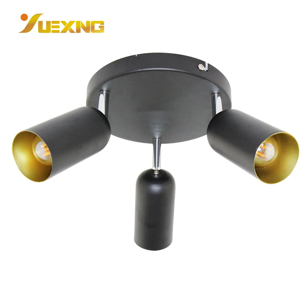 Fashion Design Wholesale Cheap Factory Sale Round Max9w Black Customized Color Design E14 Lighting Spot Light Lamp Spotlight for