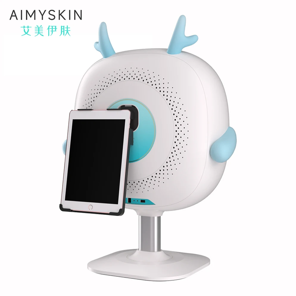 AIMYSKIN portable 3d AI face skin Diagnostics analyzer facial Tester scanner mirror device skin analysis machine skin analyzer