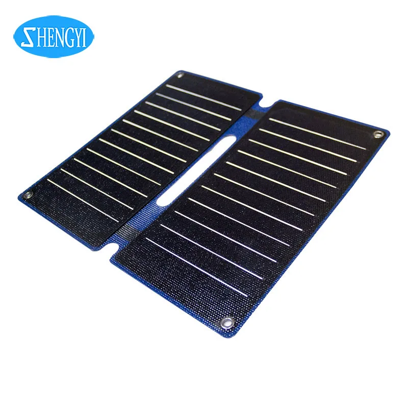 Factory Direct Price Portable Sunpower Mini 14W Solar Panel Foldable Solar Cells Panels For Outdoor Camping Climbing