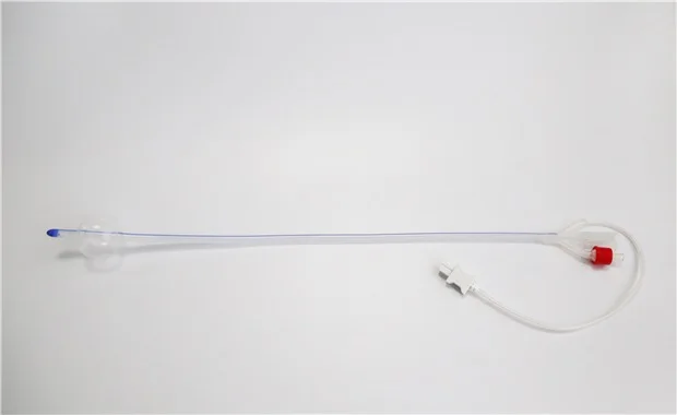 Double lumen Temperature Sensor measurement Foley Catheters, adult silicone urethral detection drainage urine tube high