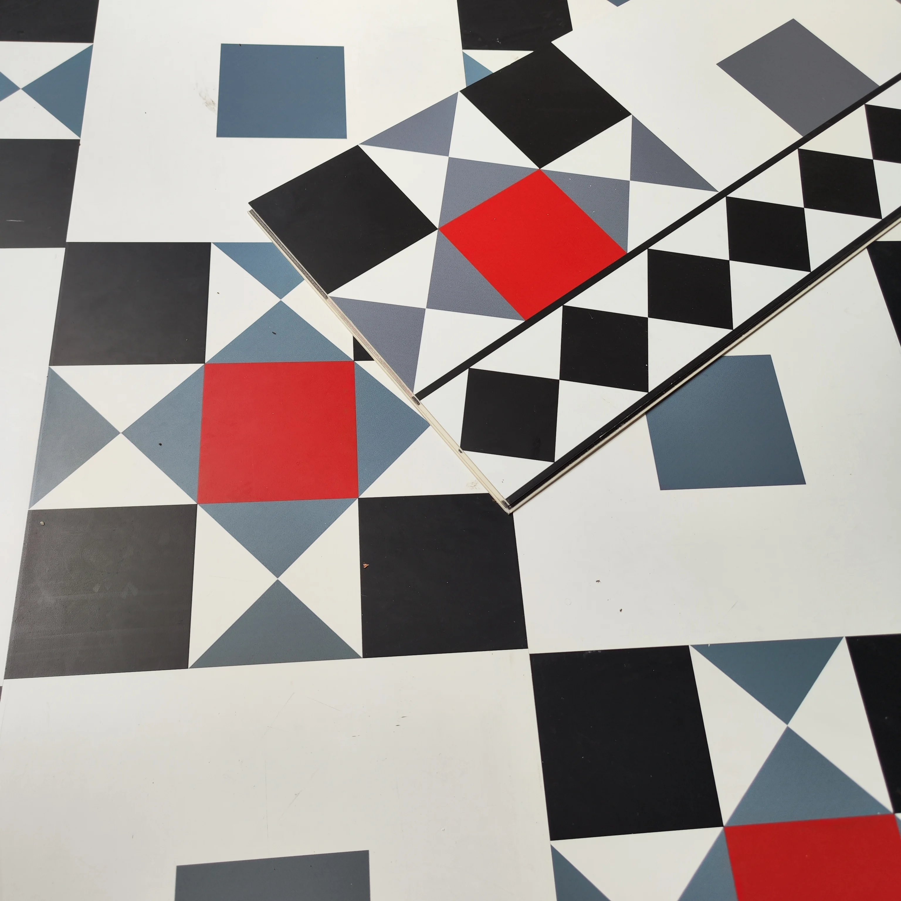 Personalised 3d Custom Printed Spc Flooring Waterproof Pvc/Plastic Vinyl Plank Tiles 4mm/5mm/6mm