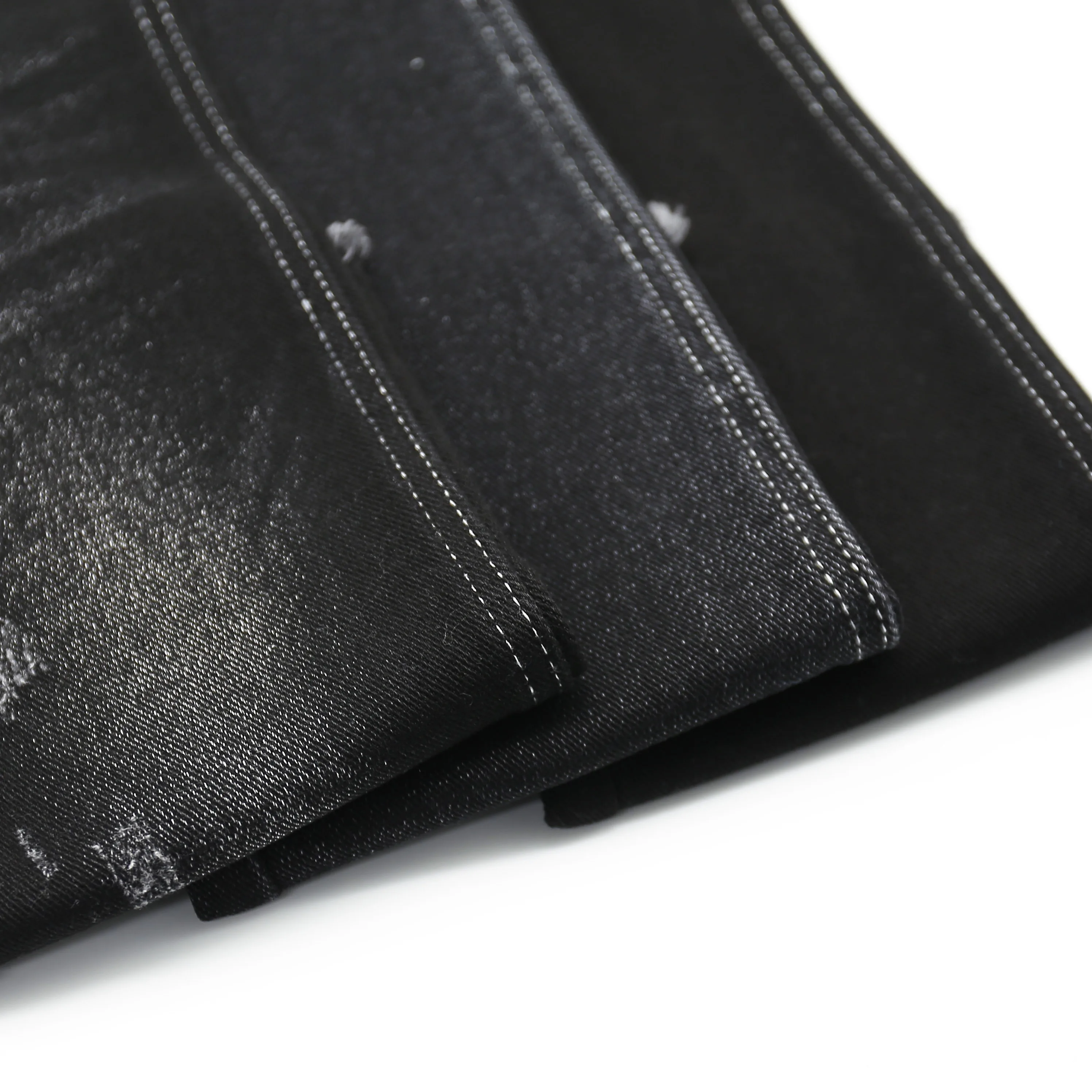 Zhonghui new product denim fabrics bonded with sherpa denim apparel fabric